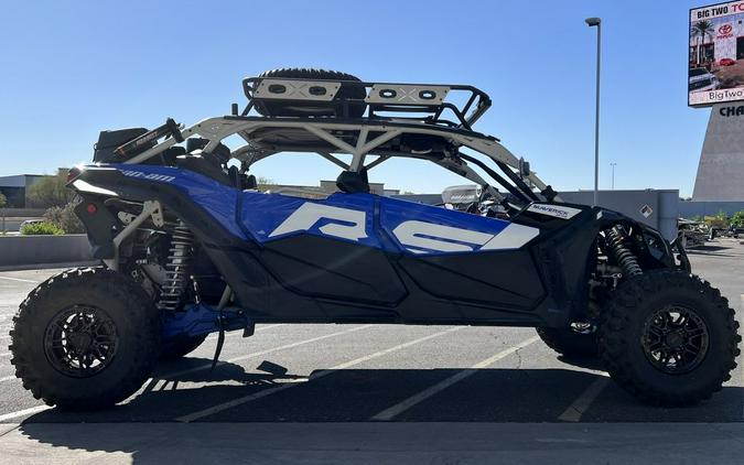 2022 Can-Am® Maverick X3 MAX X rs Turbo RR With Smart-Shox Intense Blue / Carbon Black /