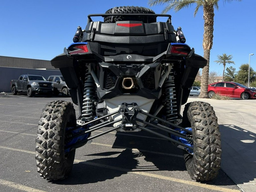 2022 Can-Am® Maverick X3 MAX X rs Turbo RR With Smart-Shox Intense Blue / Carbon Black /