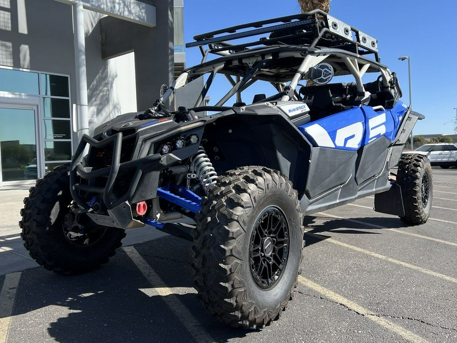 2022 Can-Am® Maverick X3 MAX X rs Turbo RR With Smart-Shox Intense Blue / Carbon Black /