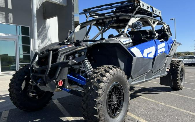 2022 Can-Am® Maverick X3 MAX X rs Turbo RR With Smart-Shox Intense Blue / Carbon Black /