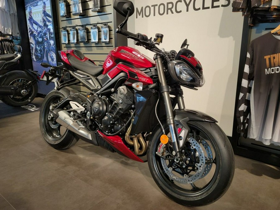 2024 Triumph Street Triple 765 RS Carnival Red RS