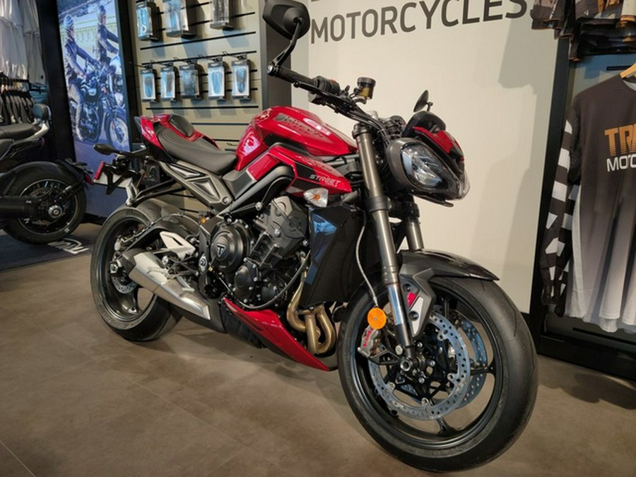 2024 Triumph Street Triple 765 RS Carnival Red RS