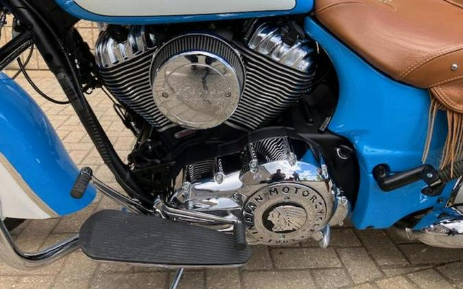 2018 Indian Motorcycle® Chief® Vintage ABS Sky Blue over Pearl White