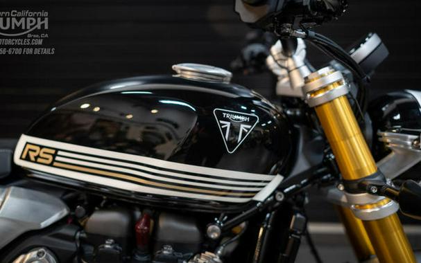 2026 Triumph Speed Twin 1200 RS Sapphire Black