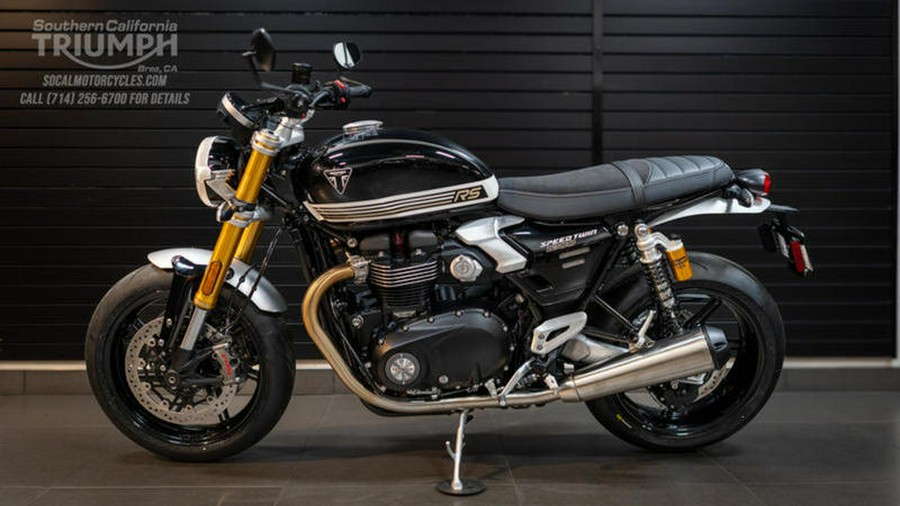 2026 Triumph Speed Twin 1200 RS Sapphire Black