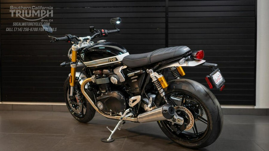 2026 Triumph Speed Twin 1200 RS Sapphire Black