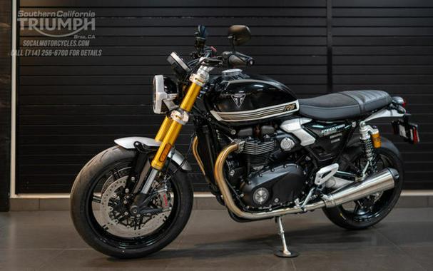 2026 Triumph Speed Twin 1200 RS Sapphire Black