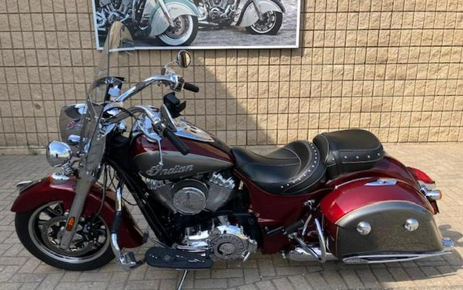 2020 Indian Motorcycle® Springfield® Burgundy Metallic / Titanium Metallic