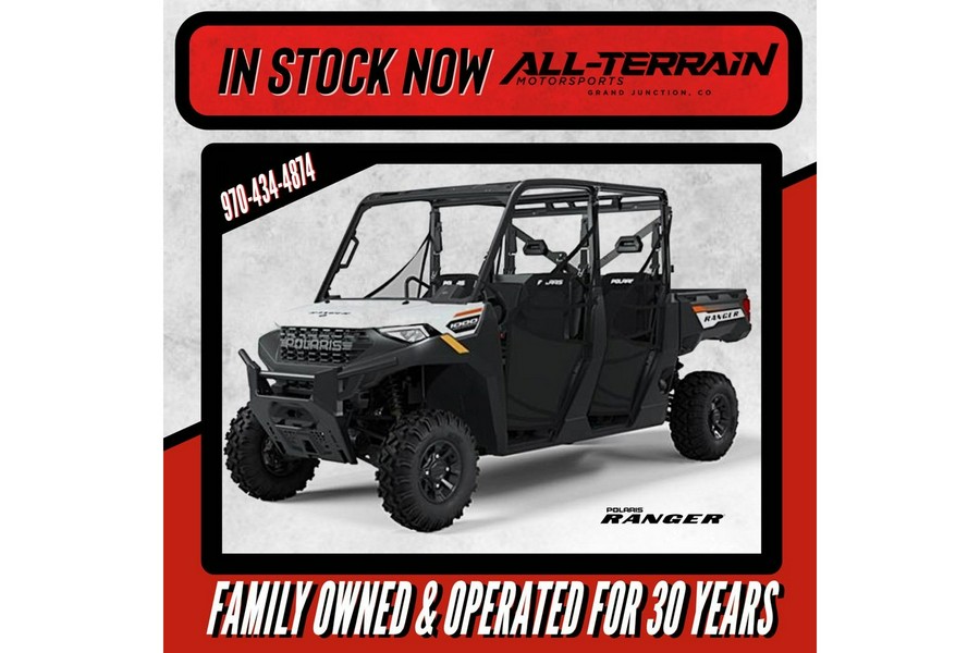 2024 Polaris Industries RANGER CREW 1000 Premium - White Lightning