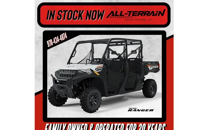 2024 Polaris Industries RANGER CREW 1000 Premium - White Lightning