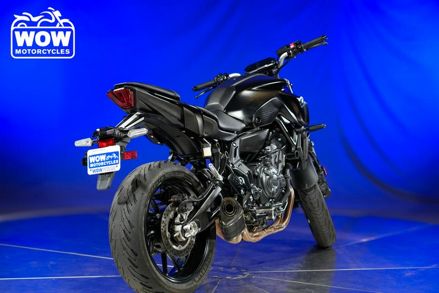 2022 Yamaha MT-07 MT07 MT 07