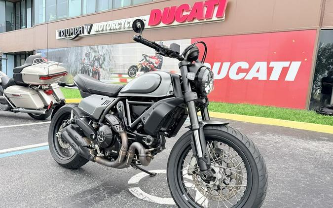 2022 Ducati Scrambler Nightshift Aviator Grey