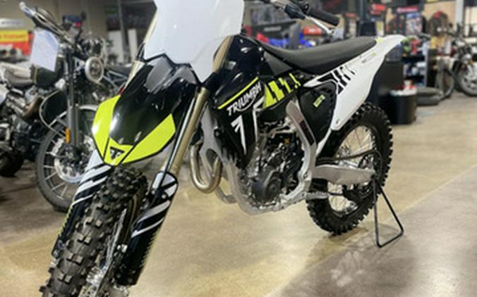 2024 Triumph TF 250-X RacingYellowBlackWhite