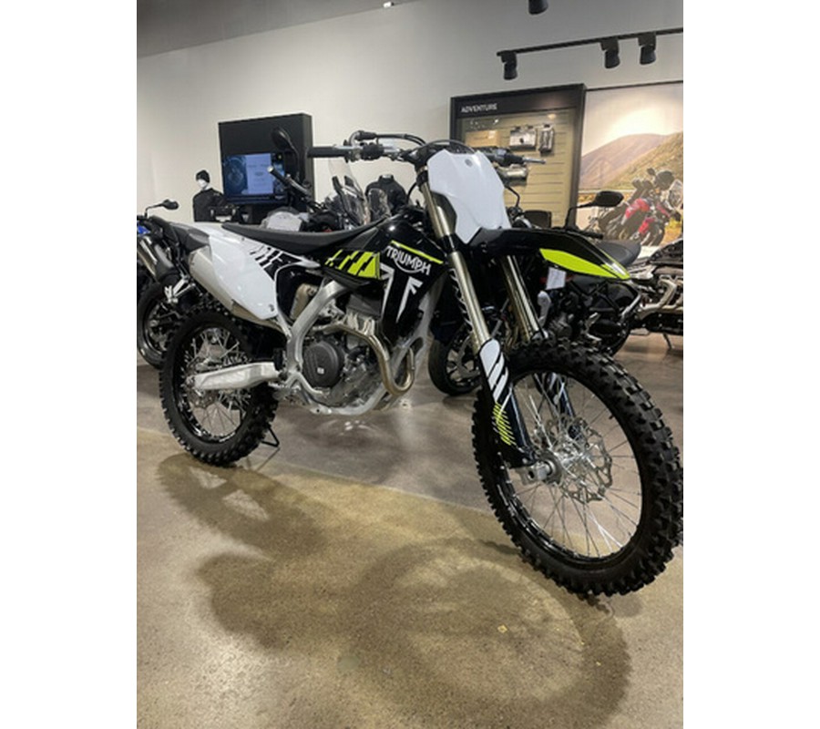 2024 Triumph TF 250-X RacingYellowBlackWhite