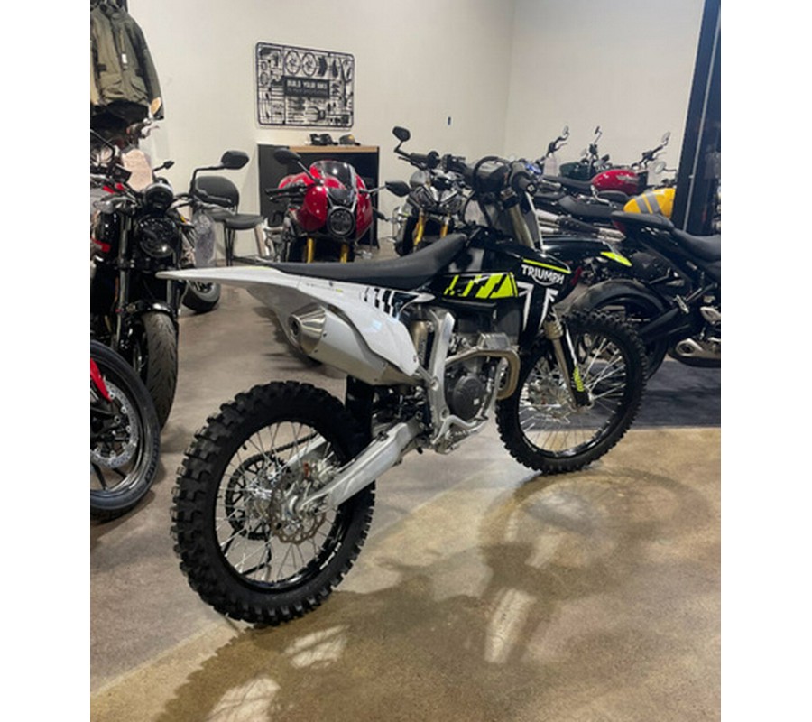 2024 Triumph TF 250-X RacingYellowBlackWhite