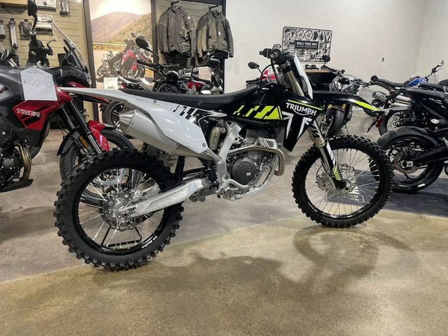 2024 Triumph TF 250-X RacingYellowBlackWhite