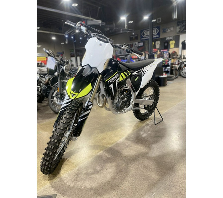 2024 Triumph TF 250-X RacingYellowBlackWhite