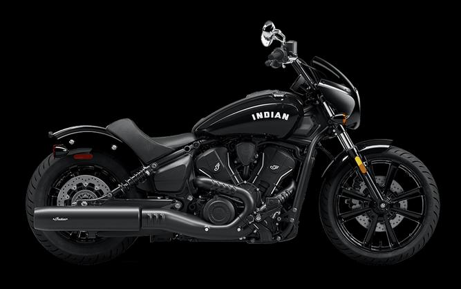 Used 2025 INDIAN MOTORCYCLE SPORT SCOUT SIXTY ONYX BLACK METALLIC 49S BASE