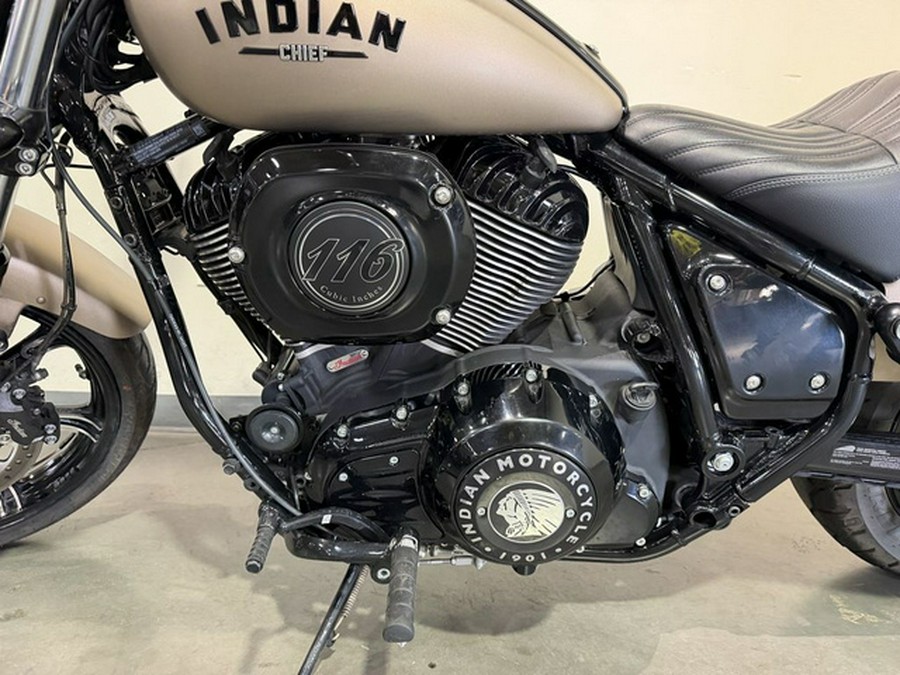 2024 Indian Chief Dark Horse Icon Sandstone Smoke