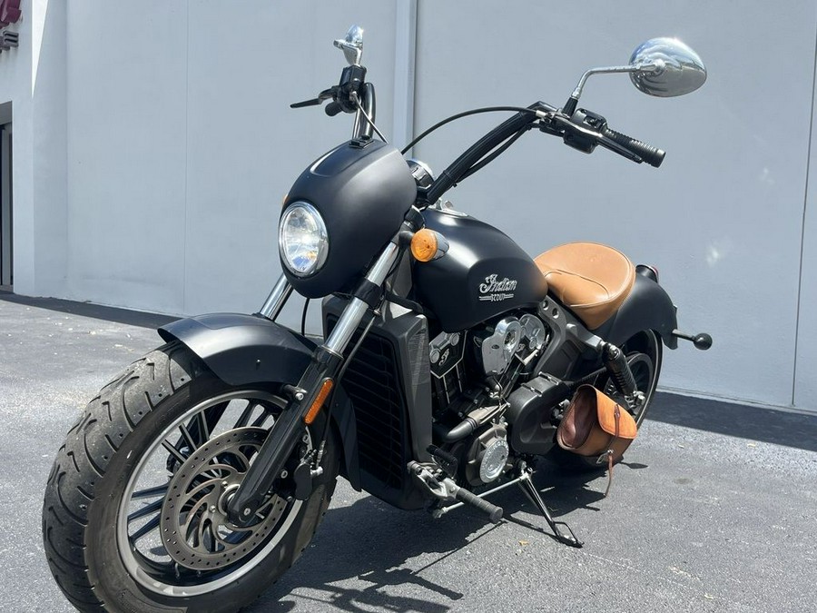 2016 Indian Motorcycle® Scout® Thunder Black Smoke