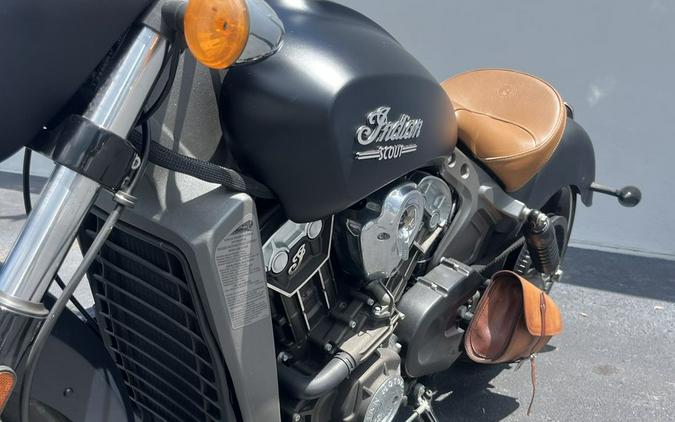 2016 Indian Motorcycle® Scout® Thunder Black Smoke