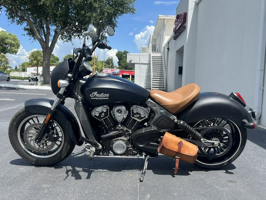 2016 Indian Motorcycle® Scout® Thunder Black Smoke