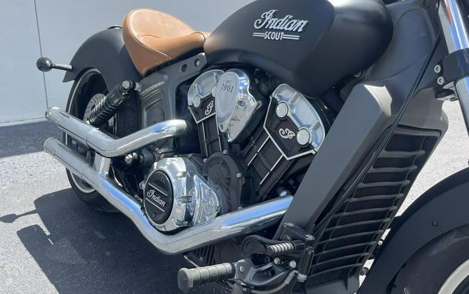 2016 Indian Motorcycle® Scout® Thunder Black Smoke