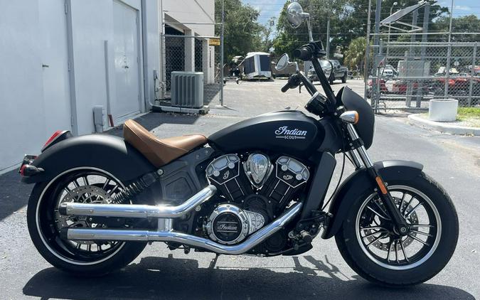 2016 Indian Motorcycle® Scout® Thunder Black Smoke