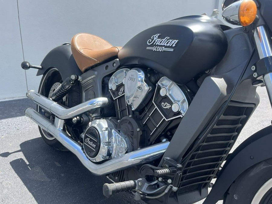 2016 Indian Motorcycle® Scout® Thunder Black Smoke