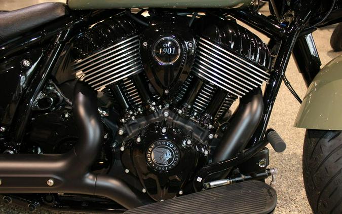 2025 Indian Motorcycle® Super Chief® Dark Horse® Moss Green