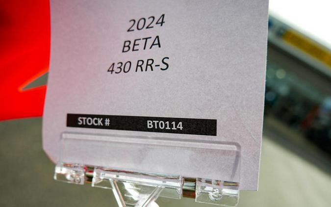 2023 Beta 430 RR-S