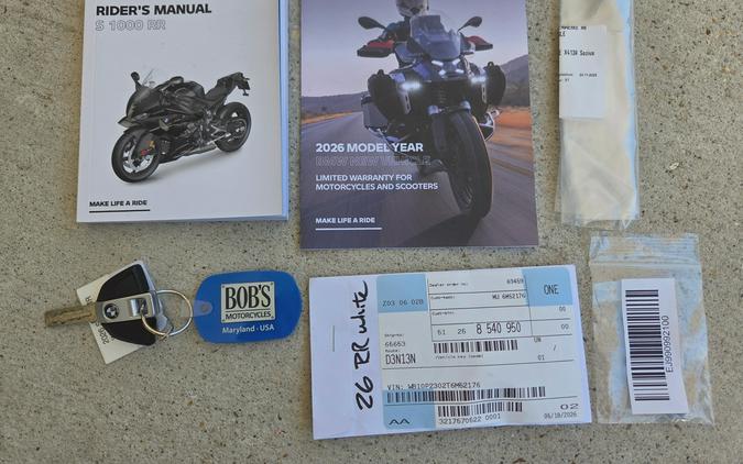 2026 BMW S 1000 RR