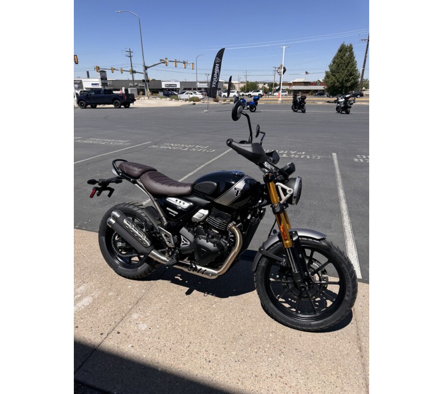 2025 Triumph Scrambler 400 X