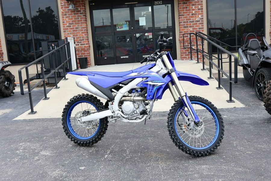 2026 Yamaha YZ450F Team Yamaha Blue 450F 70th Anniversary Edition