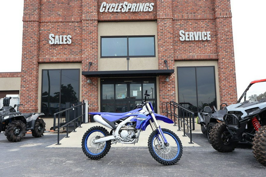 2026 Yamaha YZ450F Team Yamaha Blue 450F 70th Anniversary Edition