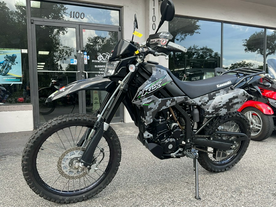 2018 Kawasaki KLX 250 Camo