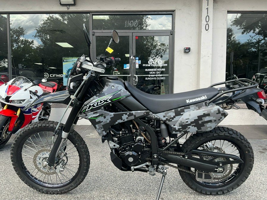 2018 Kawasaki KLX 250 Camo
