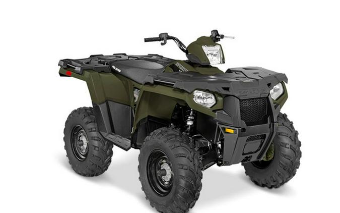 2016 Polaris Sportsman 450 H.O. Sage Green H.O. Velocity Blue