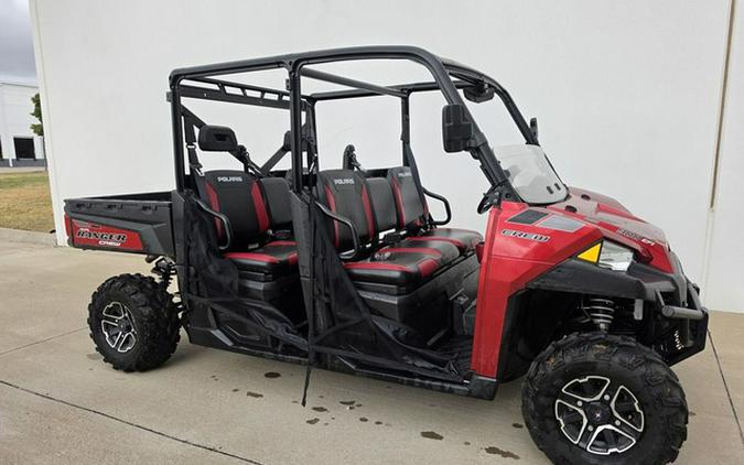 2015 Polaris Ranger Crew 900-6 EPS Sunset Red