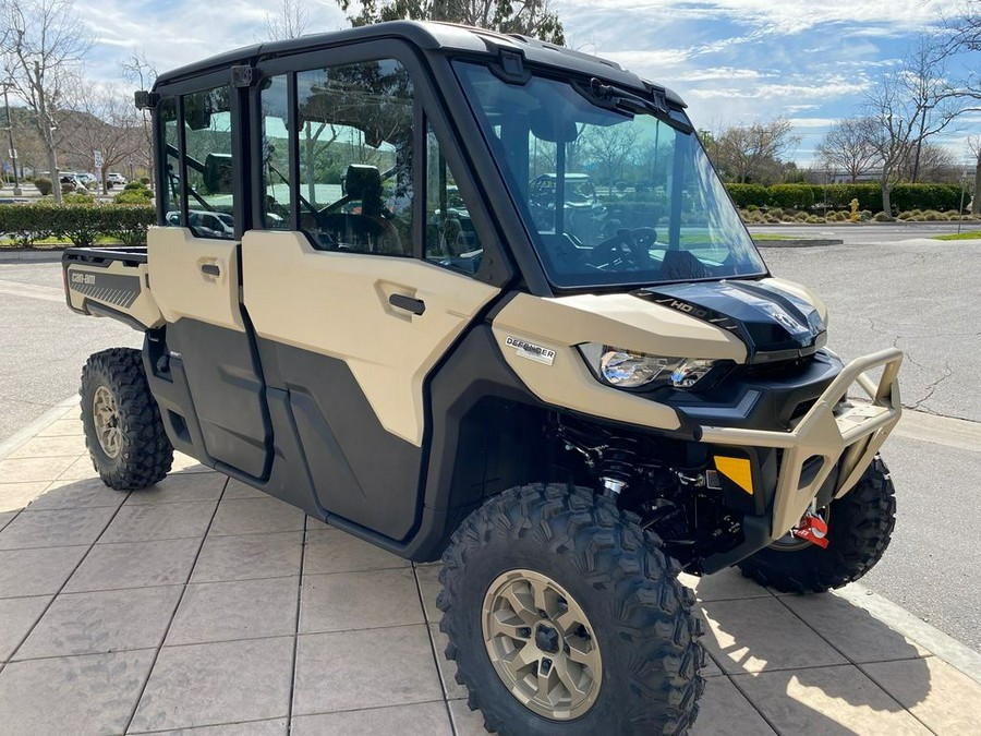 2024 Can-Am® Defender MAX Limited HD10 Desert Tan & Timeless Black