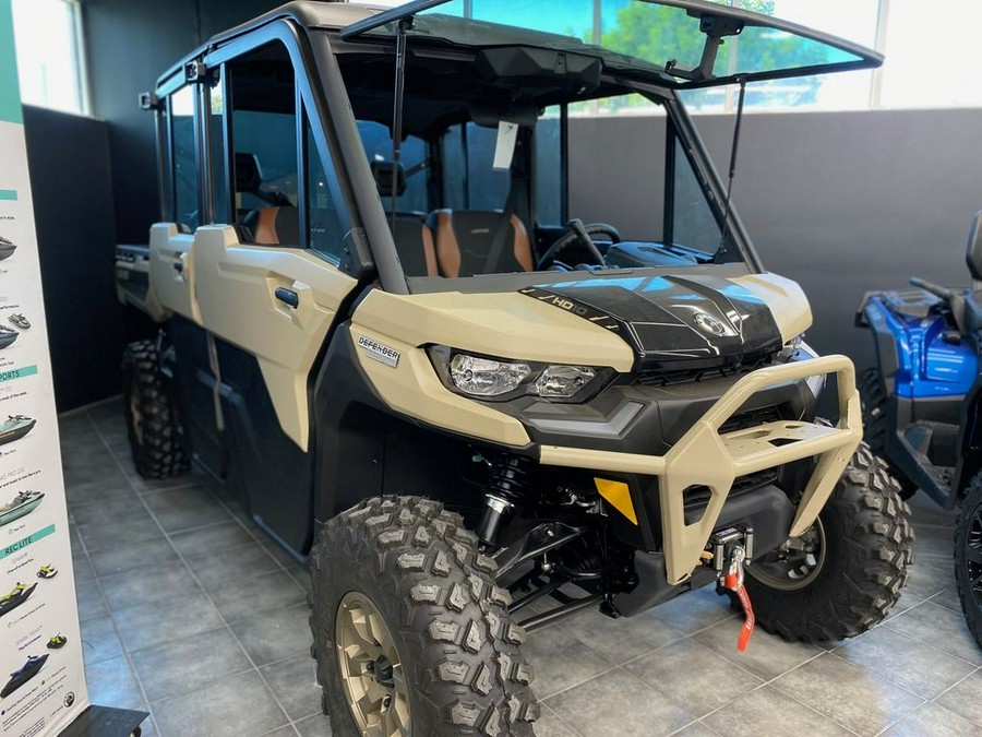 2024 Can-Am® Defender MAX Limited HD10 Desert Tan & Timeless Black