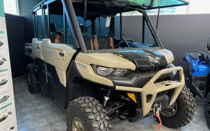 2024 Can-Am® Defender MAX Limited HD10 Desert Tan & Timeless Black