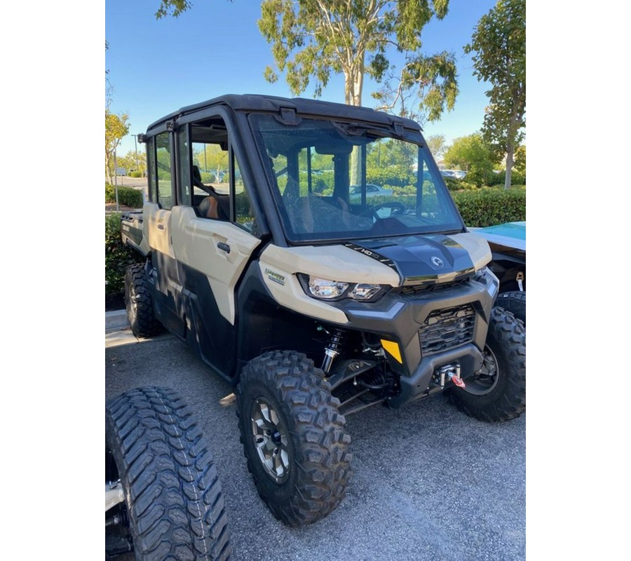 2024 Can-Am® Defender MAX Limited HD10 Desert Tan & Timeless Black