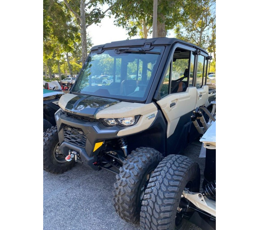 2024 Can-Am® Defender MAX Limited HD10 Desert Tan & Timeless Black