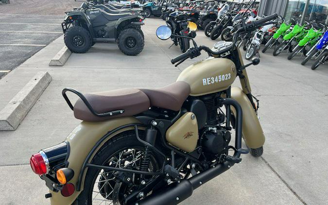 2024 Royal Enfield Classic 350 Signals Desert Sand