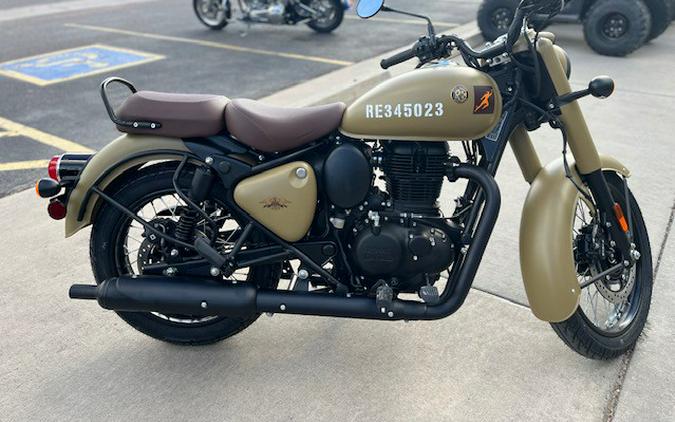 2024 Royal Enfield Classic 350 Signals Desert Sand
