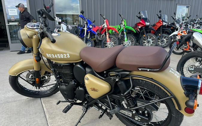 2024 Royal Enfield Classic 350 Signals Desert Sand