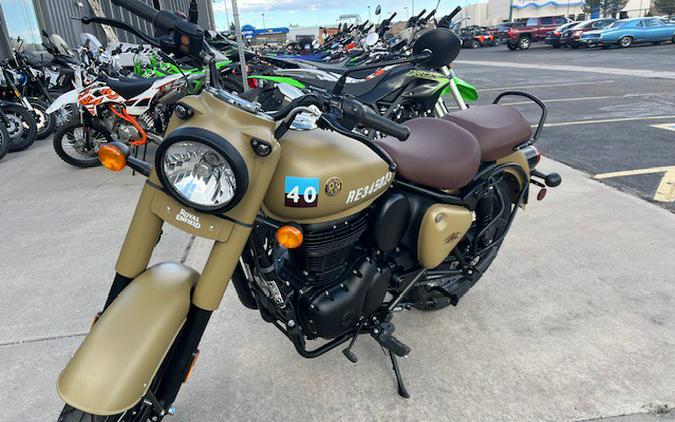 2024 Royal Enfield Classic 350 Signals Desert Sand