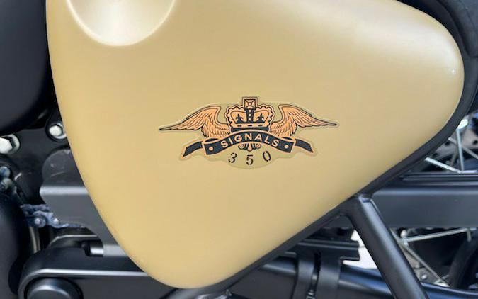 2024 Royal Enfield Classic 350 Signals Desert Sand