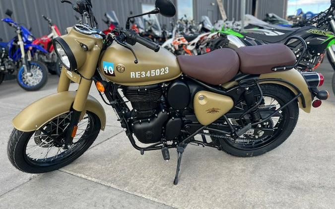2024 Royal Enfield Classic 350 Signals Desert Sand